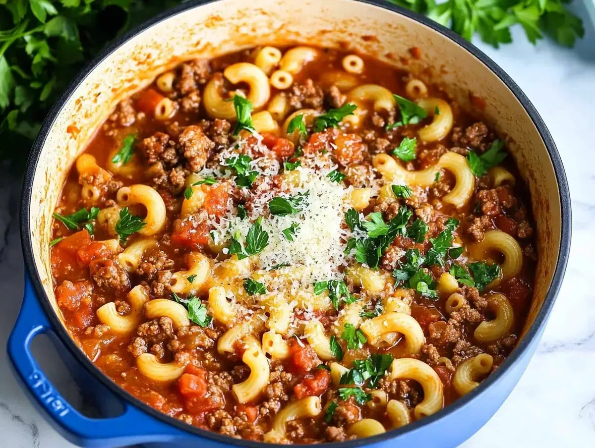 Bowl of lentil soup with crusty bread