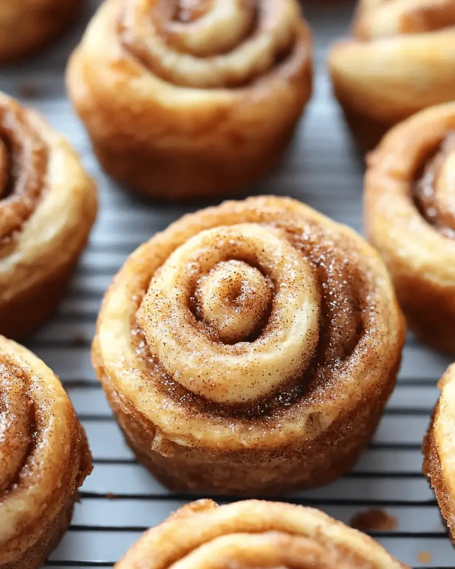 Cinnamon sugar cruffins dough preparation