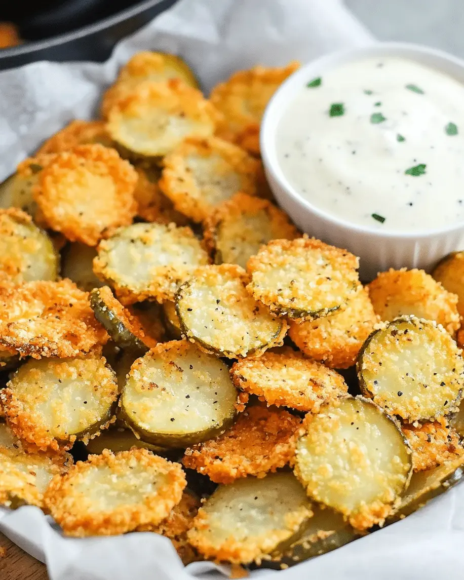 Crispy Fried Pickles Preparation