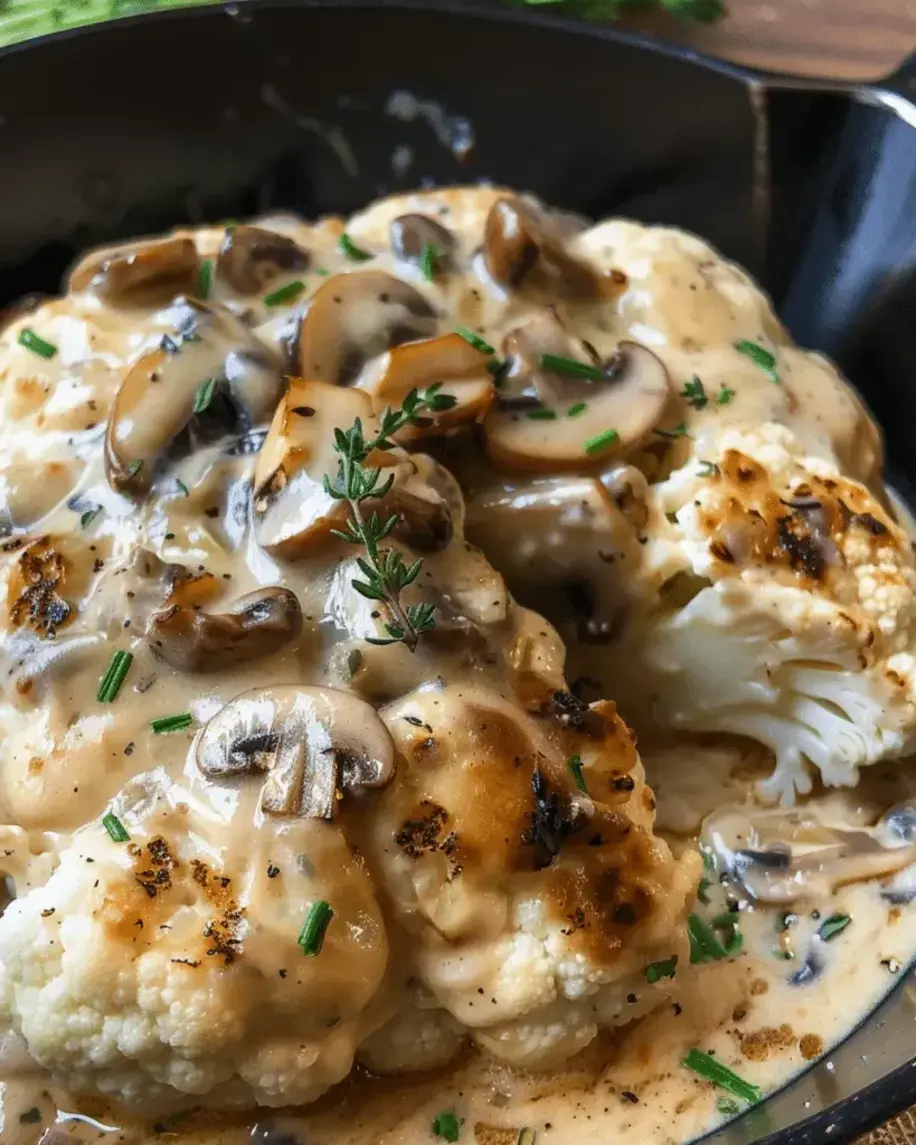 Finished dish with Gruyère sauce