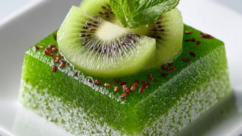 green tea gelatin recipe for weight loss cubes