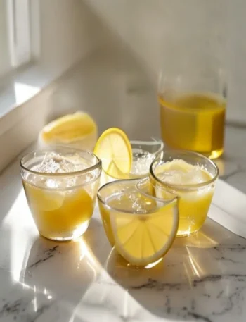 Three ingredients for the viral gelatin trick recipe — Knox gelatin, lemon juice, and hot water